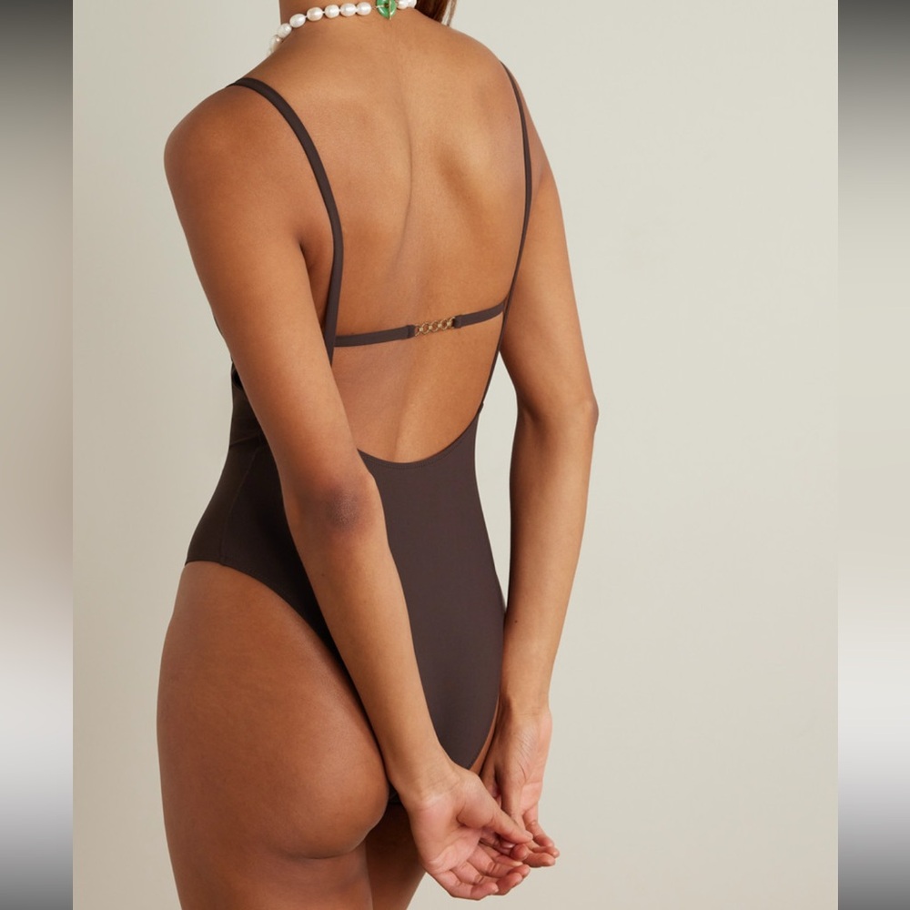 LIDO Sessantasette One Piece Swimsuit Brown